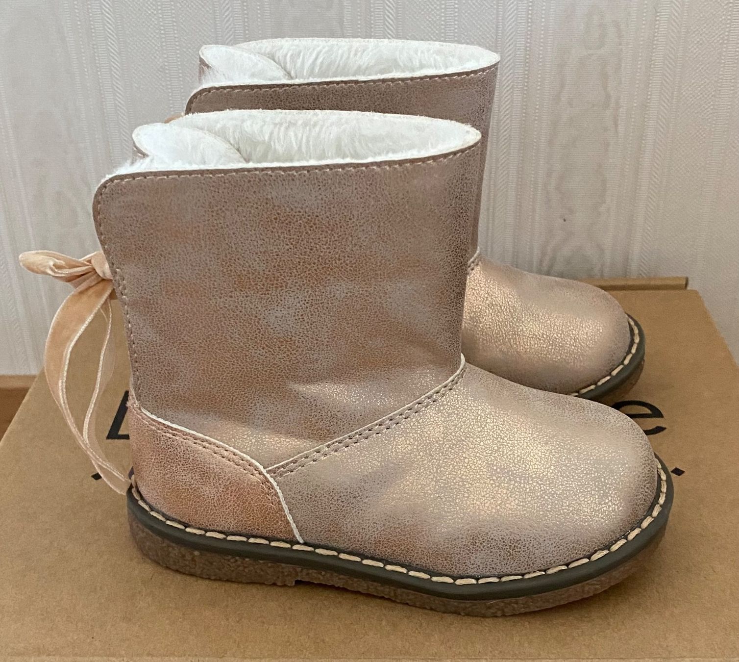 La Redoute Scarpe per ragazzi: Bottes fourrée – Nuovo e nell'imballaggio originale da Perly venduto da Flemprod01 1