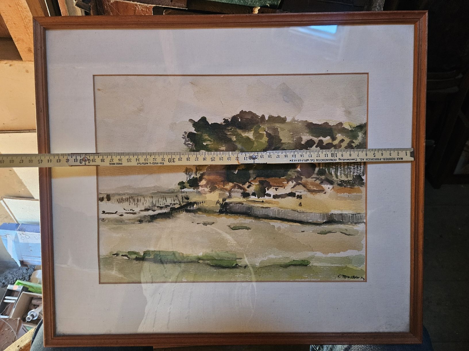 Tableaux: gemälde aquarell – D'occasion à Schwellbrunn par Omega-alpha 2