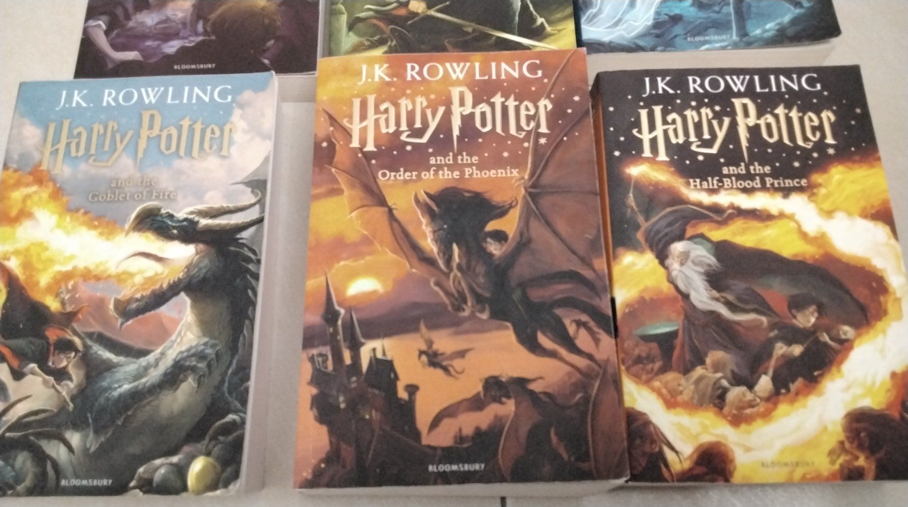 Libri: HARRY POTTER  1 - 6  ENGLISCH – Usato da Steinhausen venduto da pinu09 3
