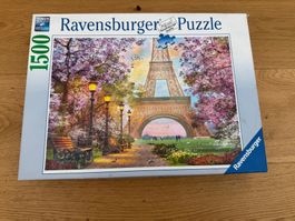 Ravensburger Puzzle 1500 | Verliebt in Paris