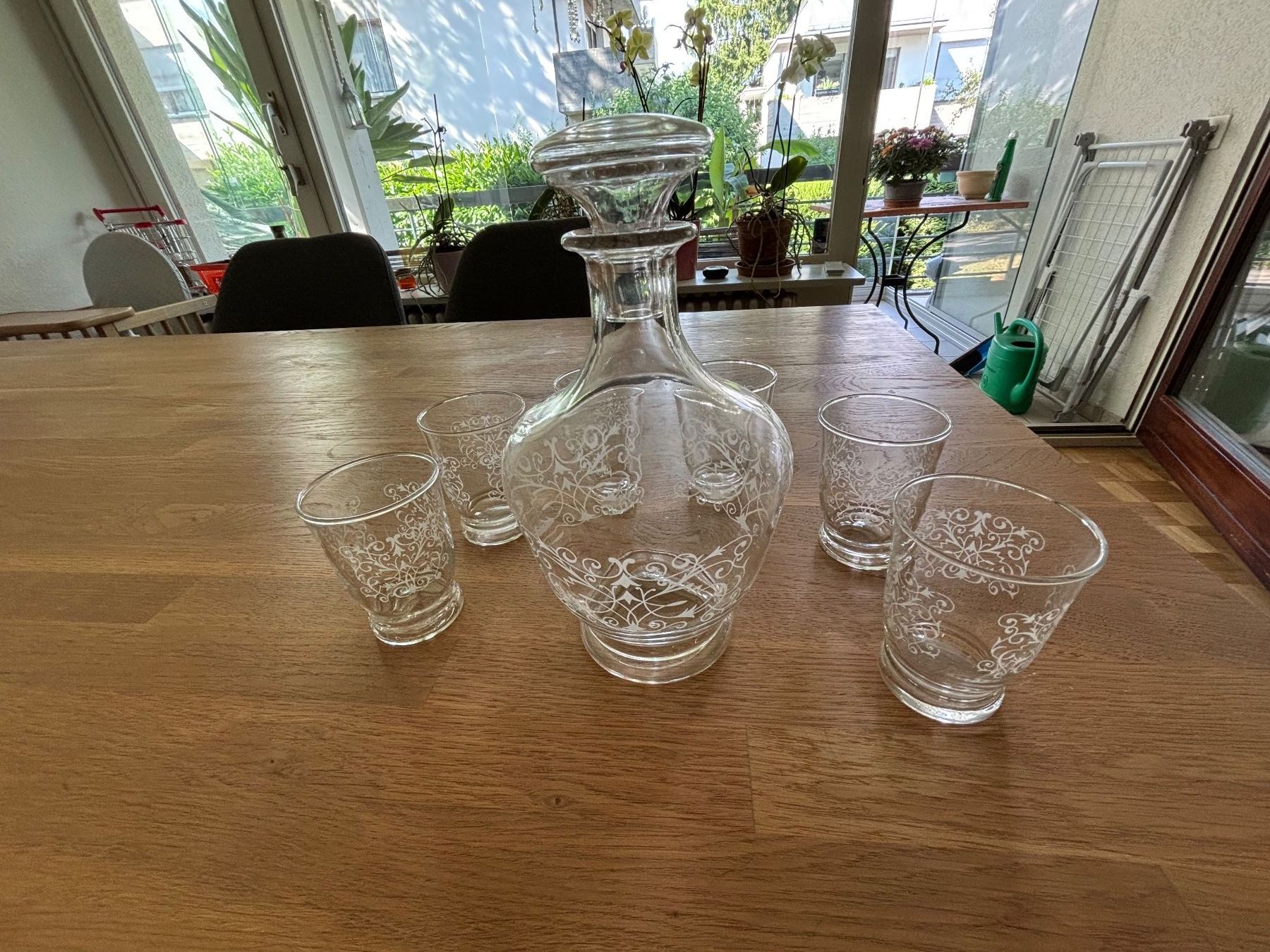 Carafes: Glaskaraffe – D'occasion à Arlesheim par sandrahenning 1