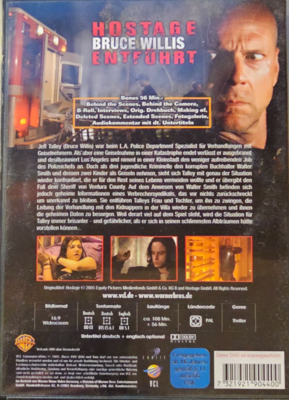 Tous les DVDs: Hostage - Entführt – D'occasion à Wahlen b. Laufen par Cg10 1
