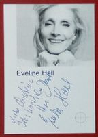 Eveline Hall Autogramm signiert Fotopostkarte 10x15cm
