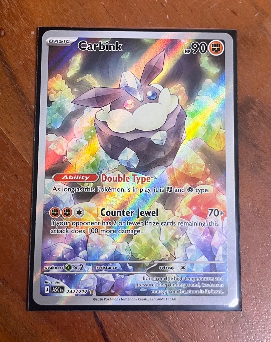 Pokémon Cartes à collectionner: Pokemon Carbink - AR (Eng) – Neuf (Voir description) à Winterthur par saloun