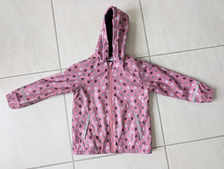 Regenjacke gefüttert Gr. 110/116