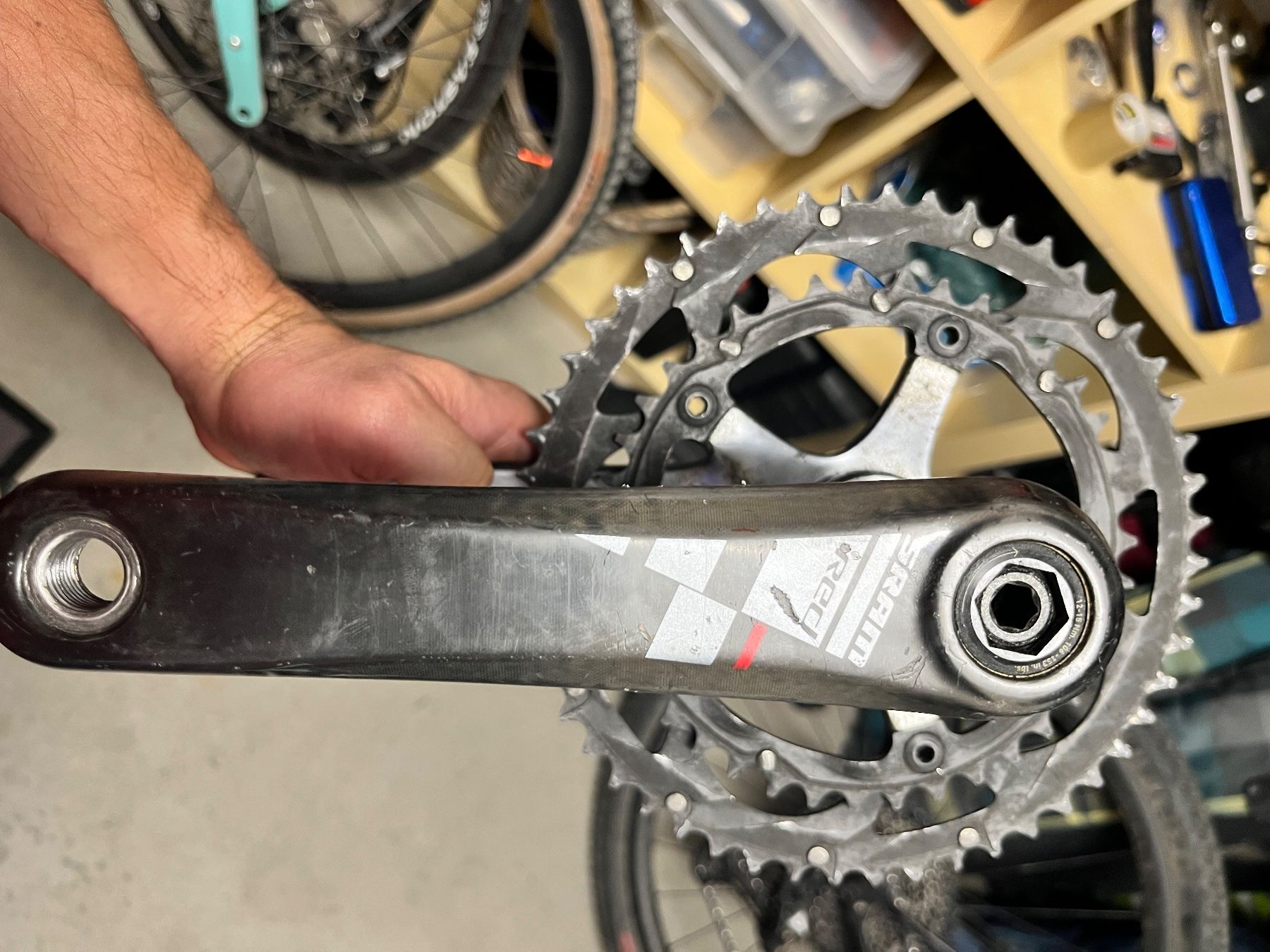 Sram Pezzi di ricambio: SRAM Crank 170mm 2x10 & BSA BB – Usato da Wabern venduto da mnc_m8c7