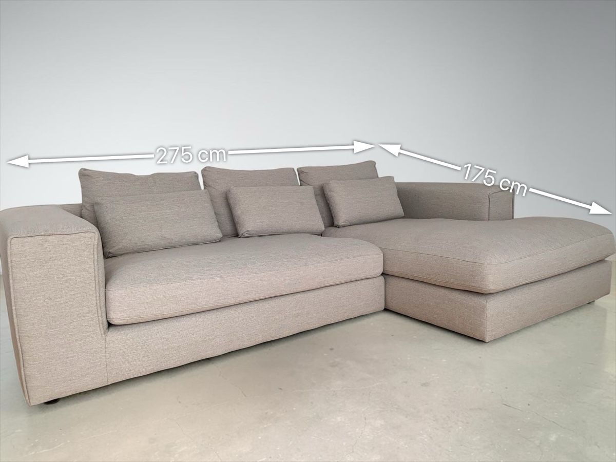 Pfister Sofas: Pfister Ecksofa Beige Gratis Lieferung – D'occasion à Fehraltorf par Sofalab.swiss 4