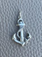 ⚓️ Hübscher Anker Kettenanhänger echt Silber 835, Charm