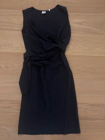 ASPESI Kleid dunkelblau aus Seide