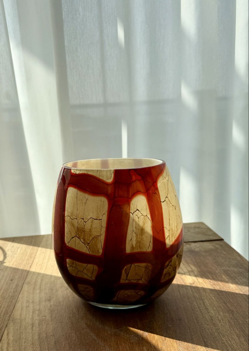 Vasi & Recipienti: Ovale Tischvase beige-rot – Nuovo (secondo la descrizione) da Zürich venduto da cle_7zph 2