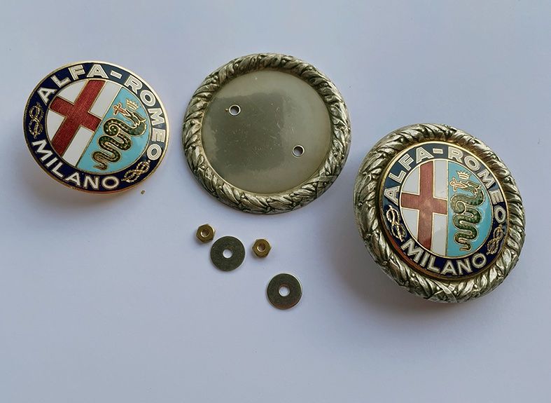 Plaketten & Abzeichen: Alfa Romeo Emblem – Neu und originalverpackt aus Grüningen von Eno1900ssz 1