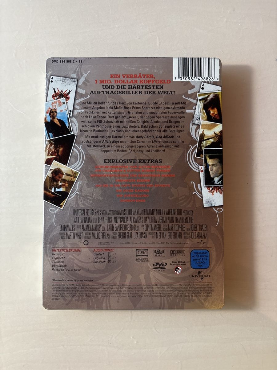 Tutti i DVDs: Smokin Aces – Usato da Ruswil venduto da Slivio_ 1