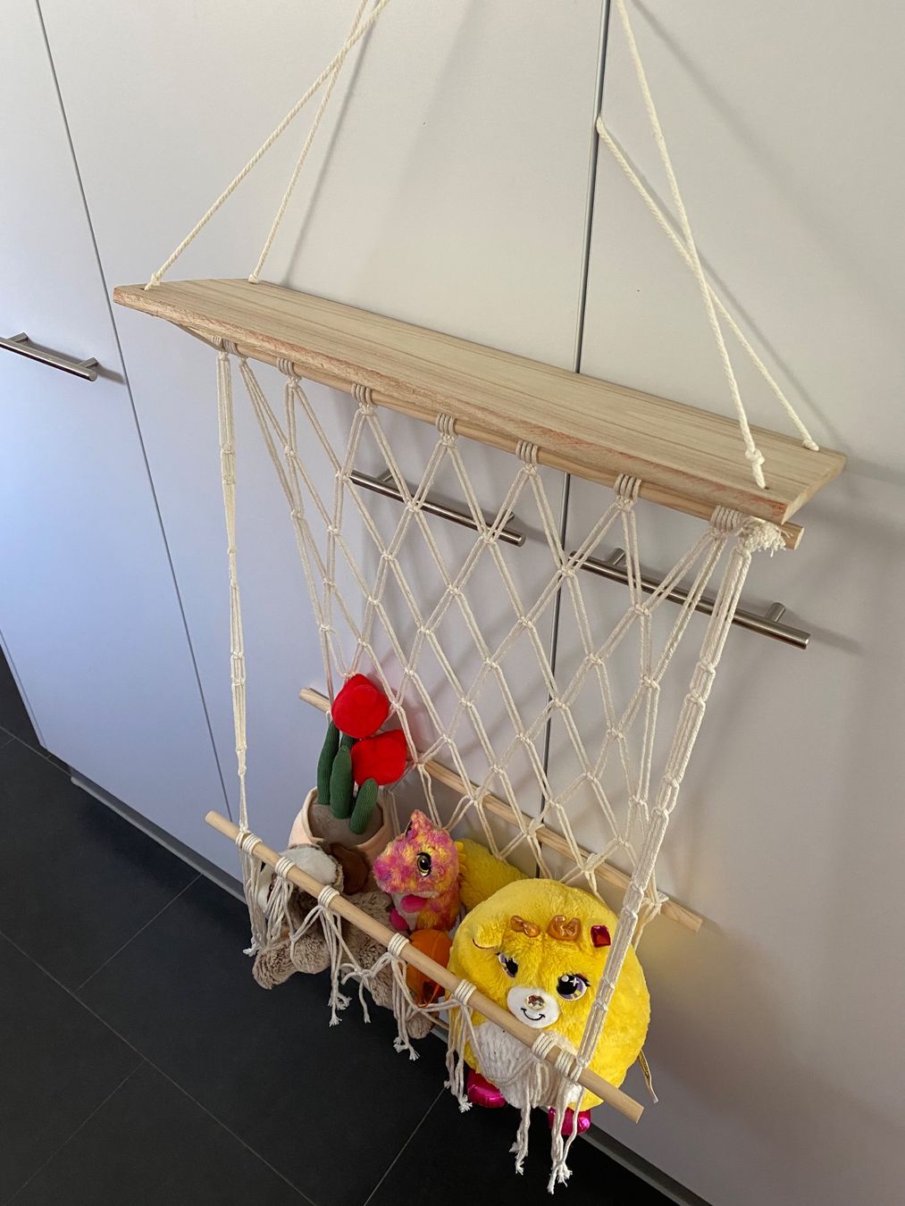 Tutte le decorazioni: Stofftier/Spielsachen Hängematte Makramee – Usato da Bern venduto da Mondol 2