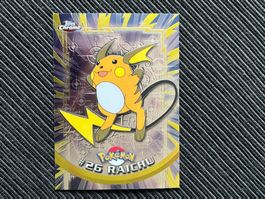 Pokemon Raichu Holo Topps Chrome Series 1