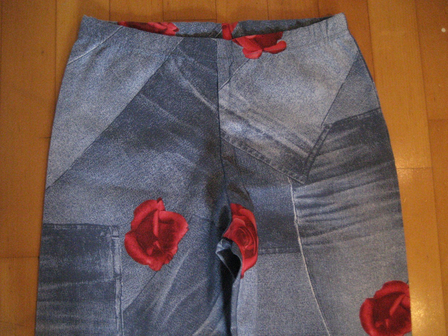 Hosen: Tolle Jeans mit Rosenmuster – Neu (gemäss Beschreibung) aus Unterengstringen von Olifant4 1