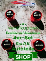 Mercedes AMG Ventilkappe Ventildeckel Aluminium 4er-Set Neu