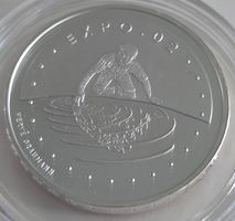 20 Franken Silbermünze 2002
