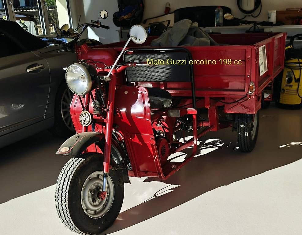 Strada: MotoGuzzi ercolino 198 cc.  – Usato da Romanshorn venduto da j-t-f 1
