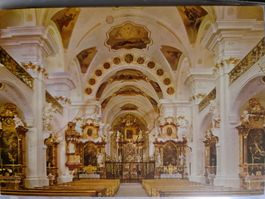 Alte Ansichtskarte St. Peter, Schwarzwald, Klosterkirche