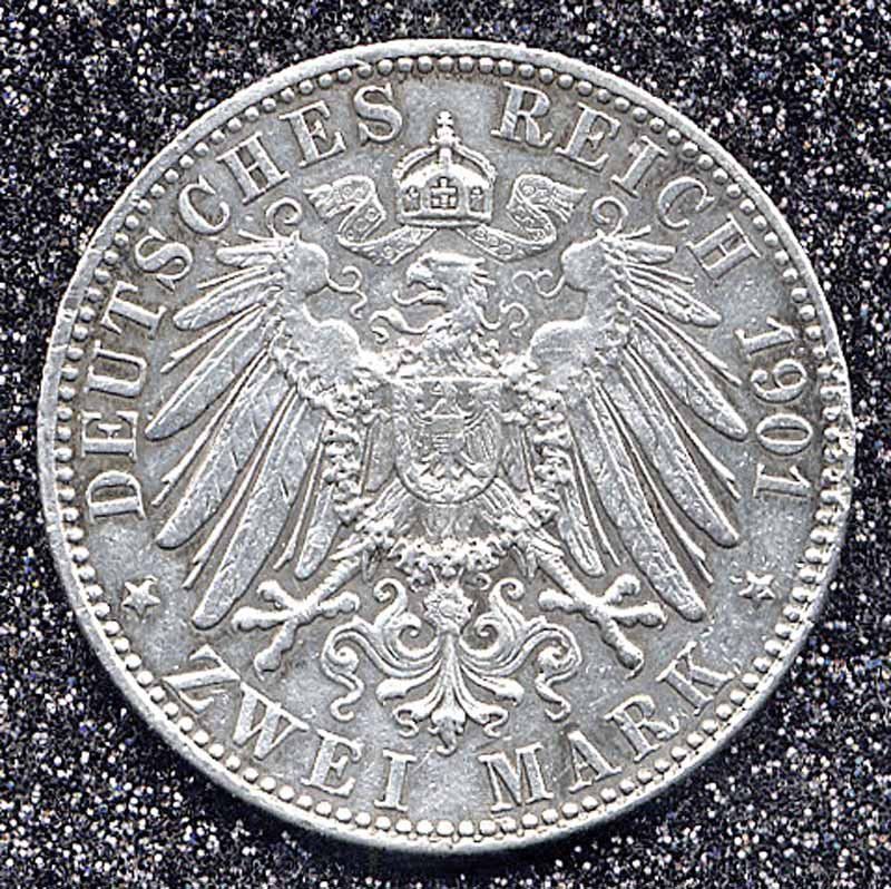 Tutti le monete: Münze DR Silber "1901" – Usato da Zug venduto da BAMBI51