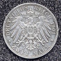 Münze DR Silber "1901"