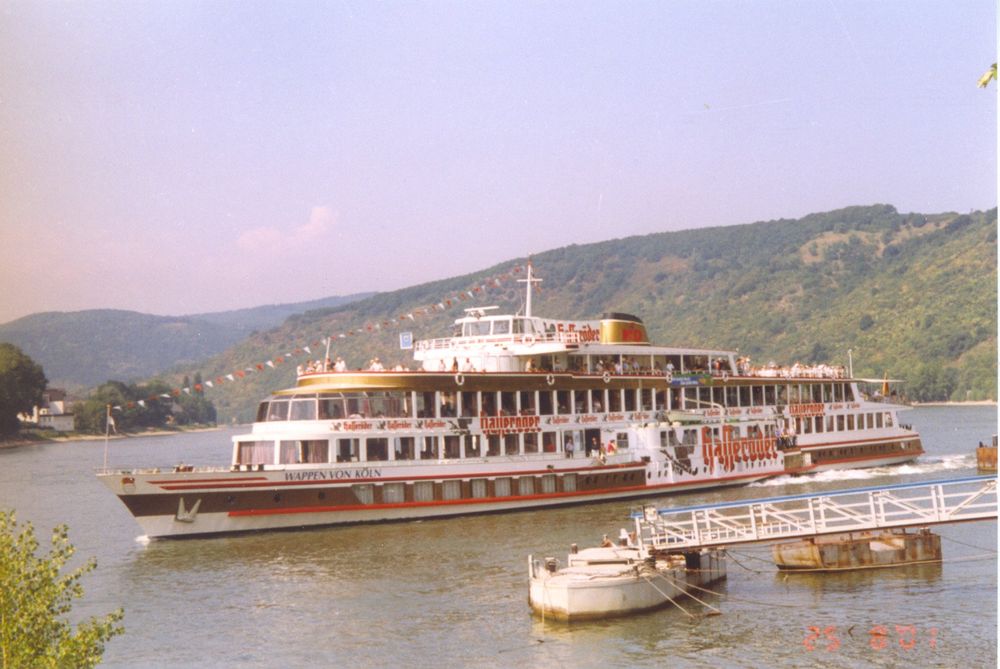 Foto MS Wappen von Köln, Fahrgastschiff, KD, Rhein | Kaufen auf Ricardo