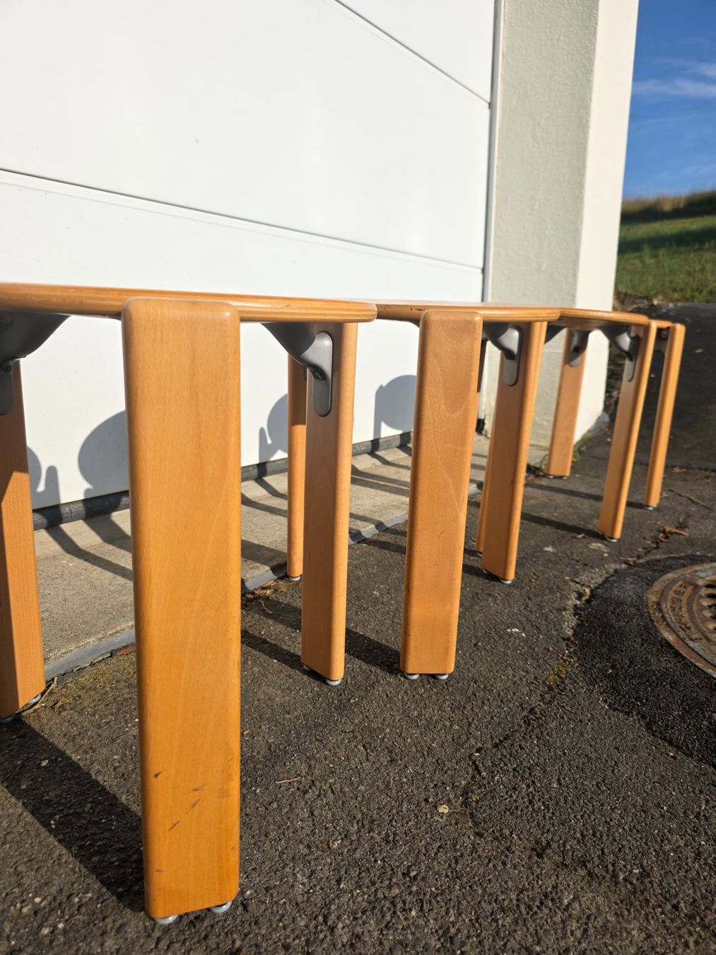 Dietiker Tabourets: 4 Original BRUNO REY Hocker, 1971 – D'occasion à Adligenswil par Vasi1 9