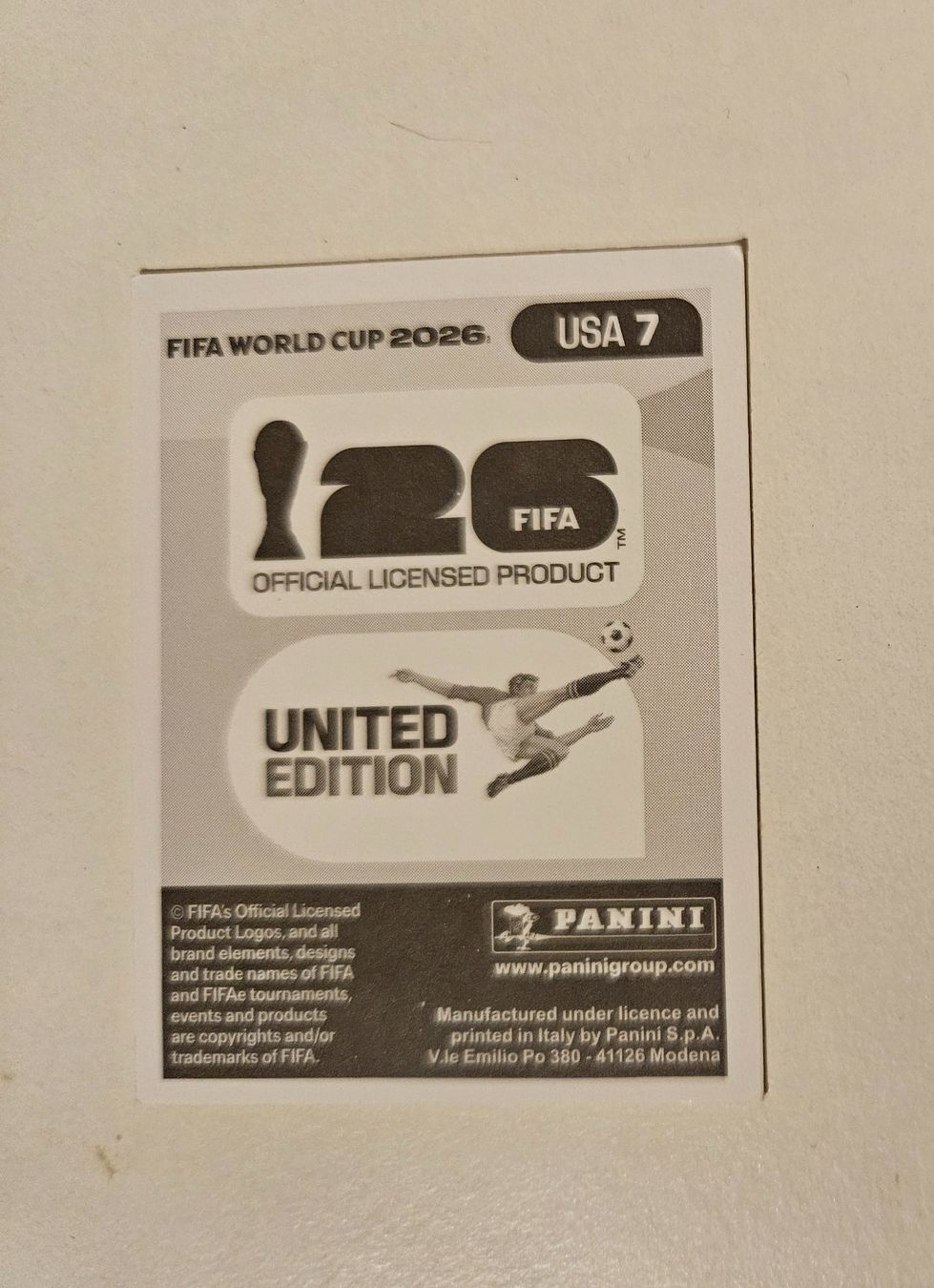 Panini Sammelbilder & Trading cards: FIFA WORLD CUP 2026- USA 7 Antonee Robinson – Neu (gemäss Beschreibung) aus Schaffhausen von sabrina915 1