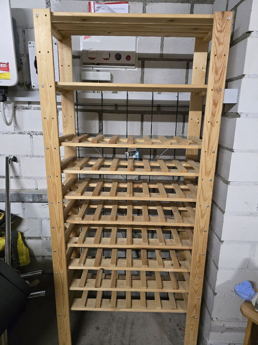 Ikea Scaffali: Weinregal Holz HEJNE – Usato da Seedorf UR venduto da Kali_fornia