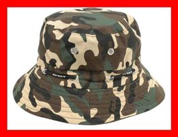 Fischerhut Camouflage Grün Dunkelgrün Militär Hut Kappe Army