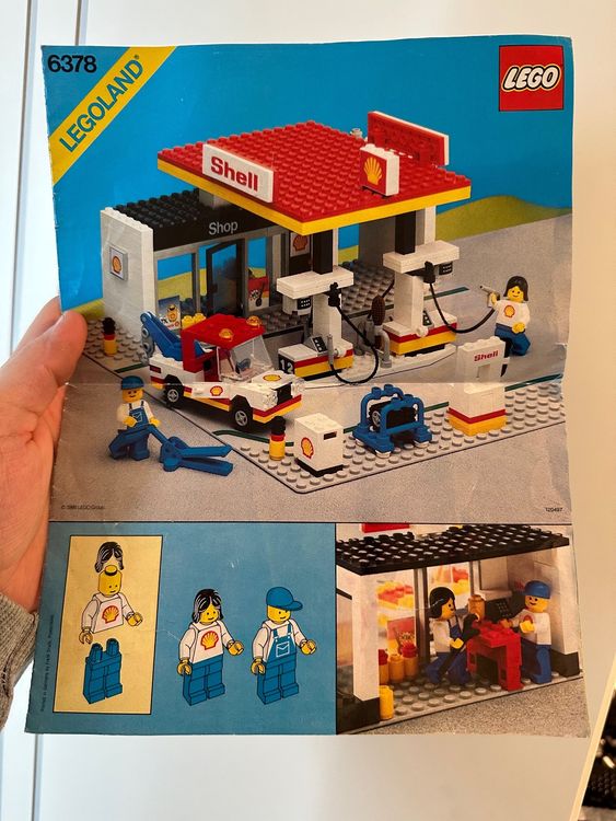 Lego Bauanleitung Shell Tankstelle | Kaufen auf Ricardo