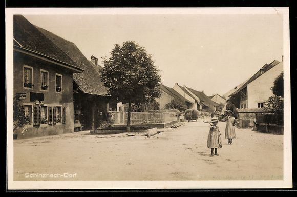 Ansichtskarten: AK Schinznach-Dorf, Kinder im Ort – Gebraucht aus Berlin von bartko-reher