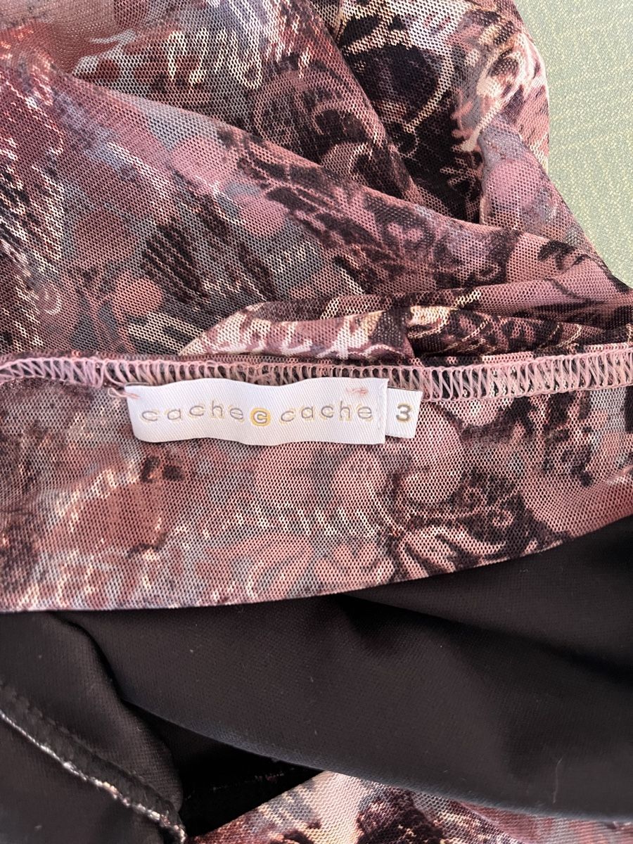 Tops: Cache Cache Y2K mesh top print top – Gebraucht aus Lausanne von Lillielillie 2