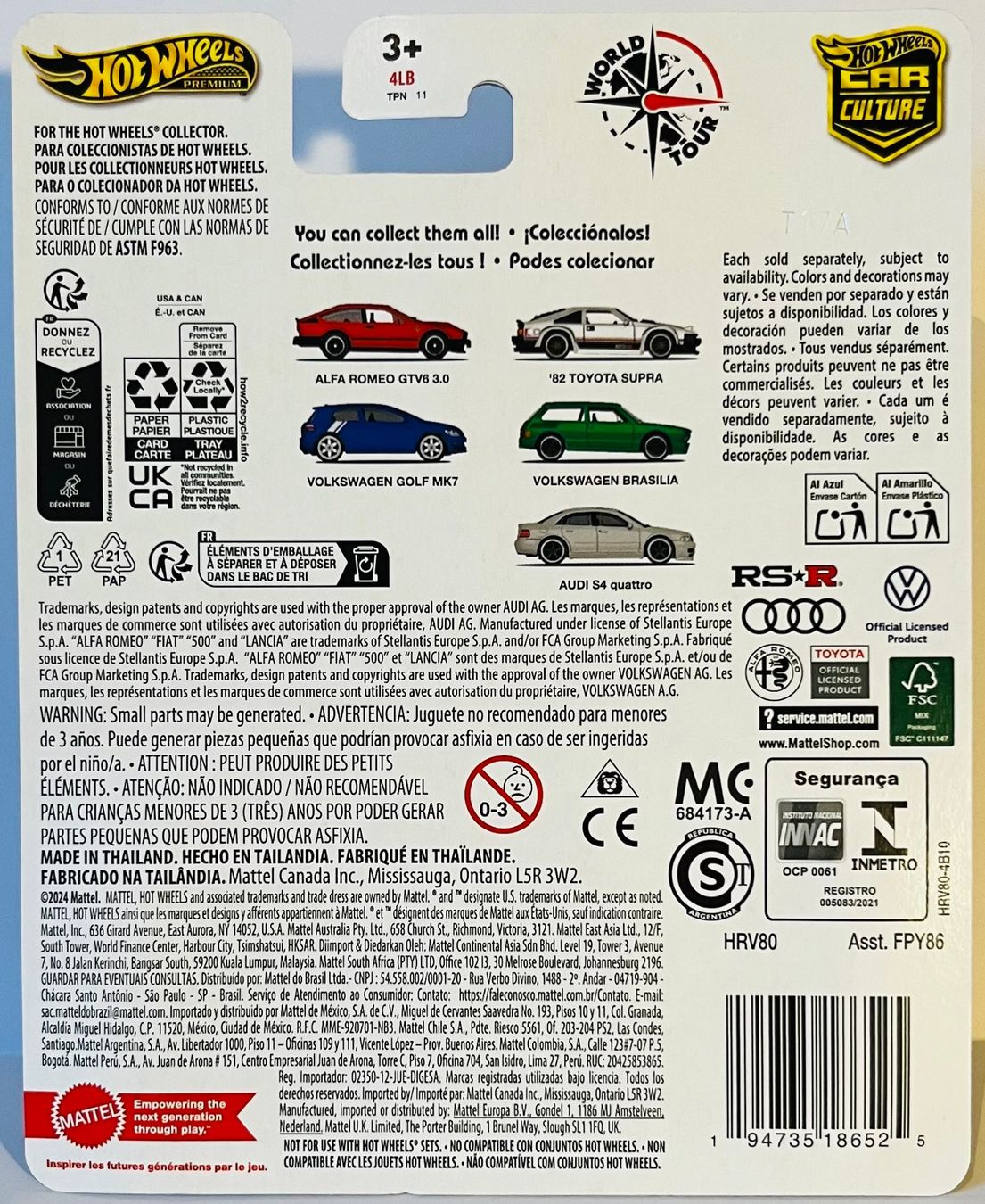 Hot Wheels Modellini d'auto: Hot Wheels - Alfa Romeo GTV6 3.0 – Nuovo e nell'imballaggio originale da Brittnau venduto da tor129 1