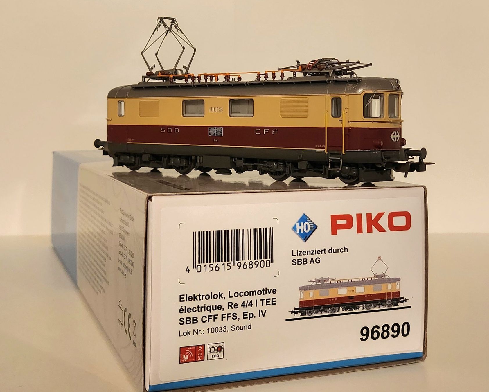 Piko Trains électriques: Piko SBB Re 4/4 i TEE DCC Sound – Neuf (Voir description) à Wittenwil par ced_q8j7