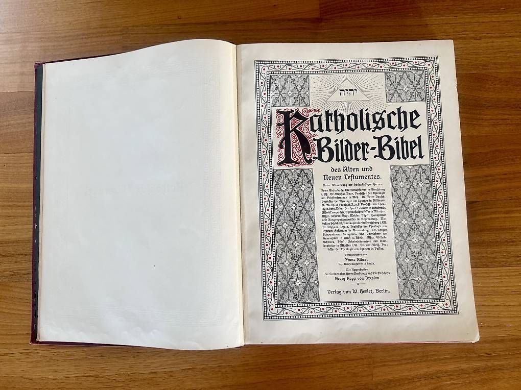 Bücher: Antike christliche Bilderbibel von 1909 – Gebraucht aus Kreuzlingen von pia_mm7h 2