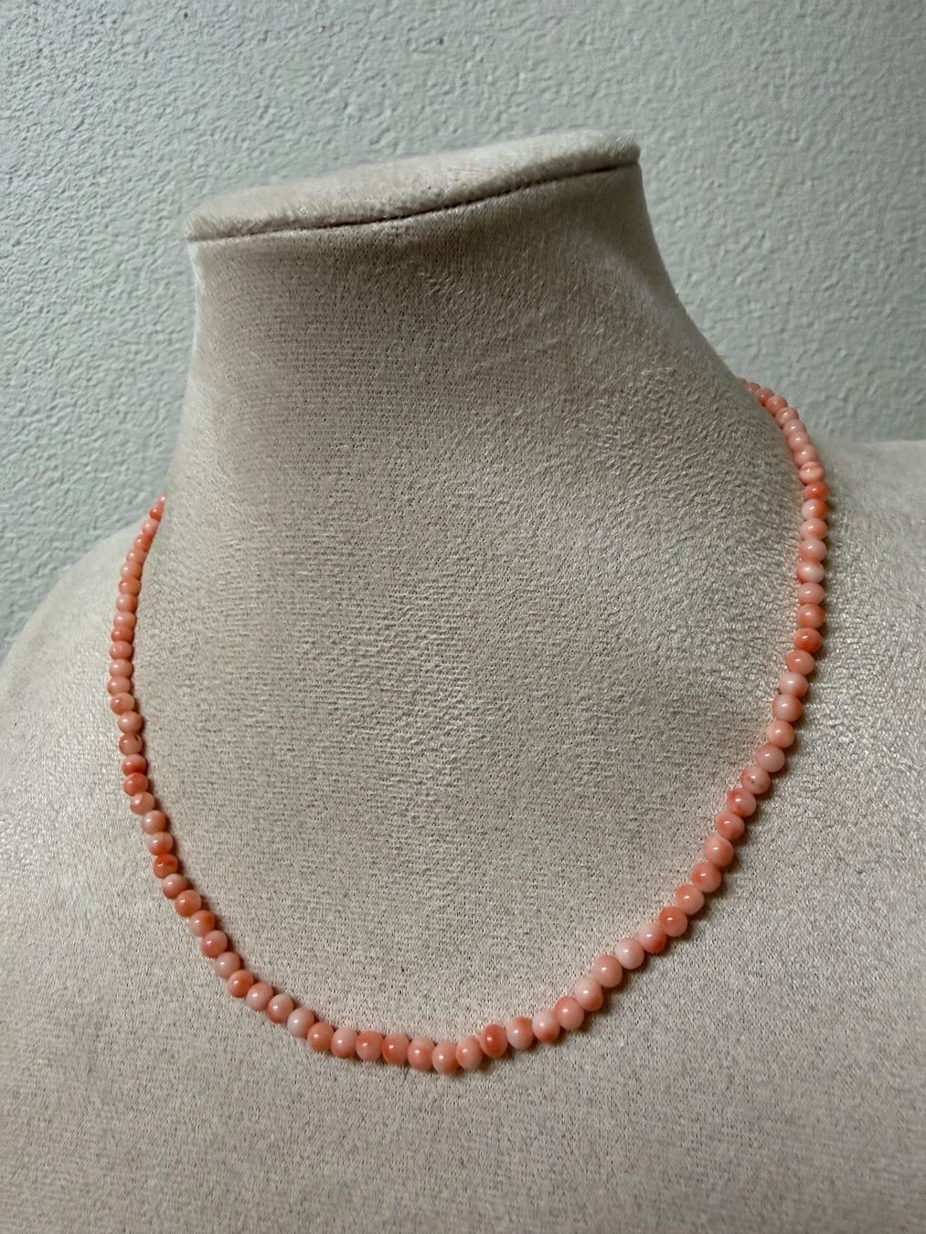 Catenine: Rosa Korallen Kette mit Silber Verschluss 925 – Usato da Spiegel b. Bern venduto da Rogger72 2