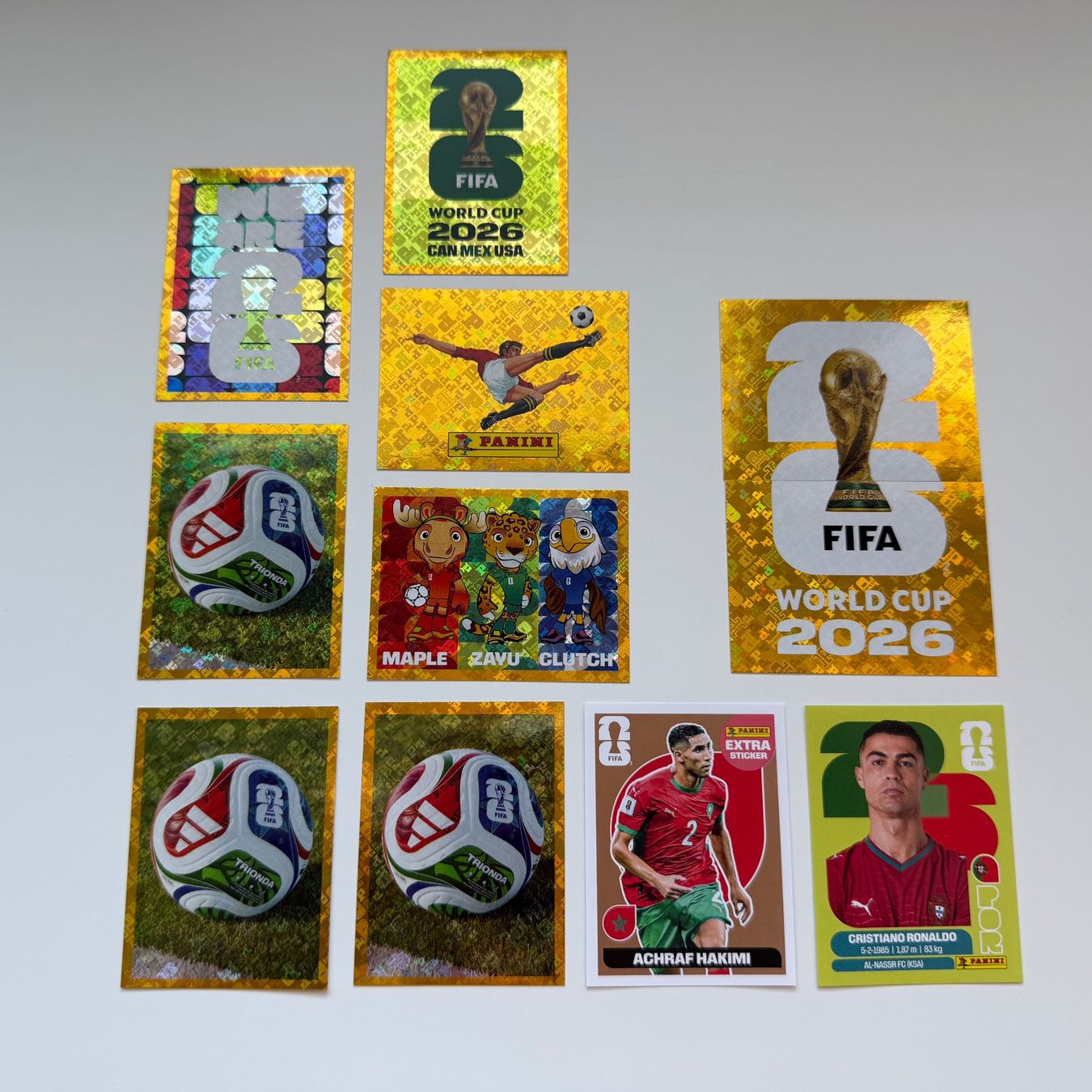 Panini Sammelbilder & Trading cards: Panini 2026 WM Sticker 🏆 Ronaldo/Hakimi – Neu (gemäss Beschreibung) aus Wohlen AG von xX_MoDz_Xx