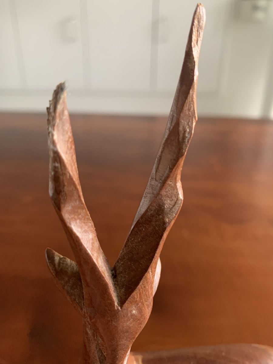 Statuette: Reh - Palisander-Holz – Usato da Bern venduto da Tresor1952 3