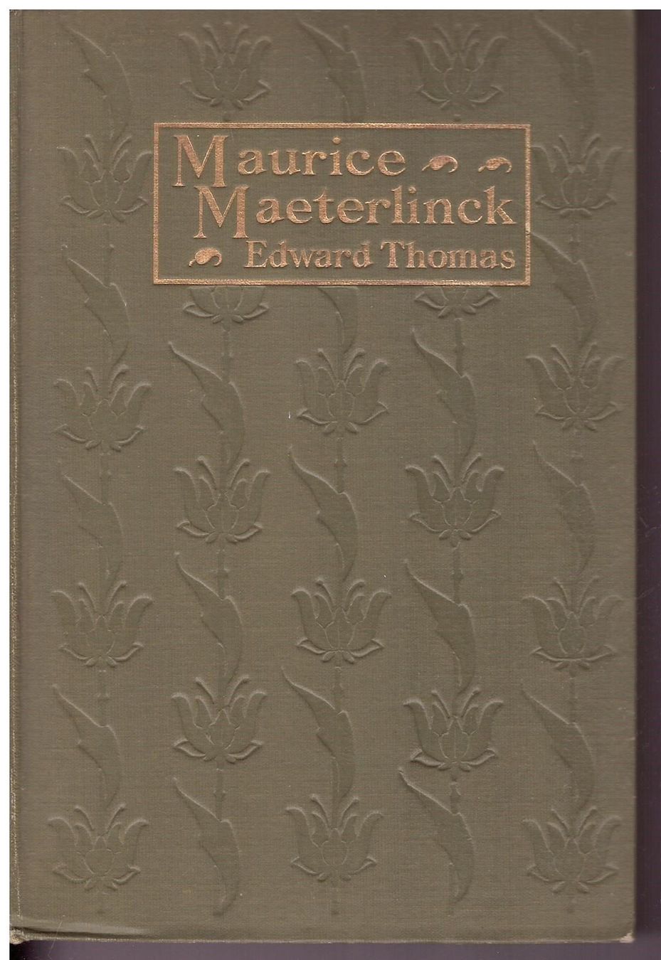 Livres: Edward Thomas - Maurice Maeterlink % – D'occasion à Nunningen par mercury-for-books