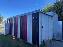 Buvette-Container mit Einbauküche