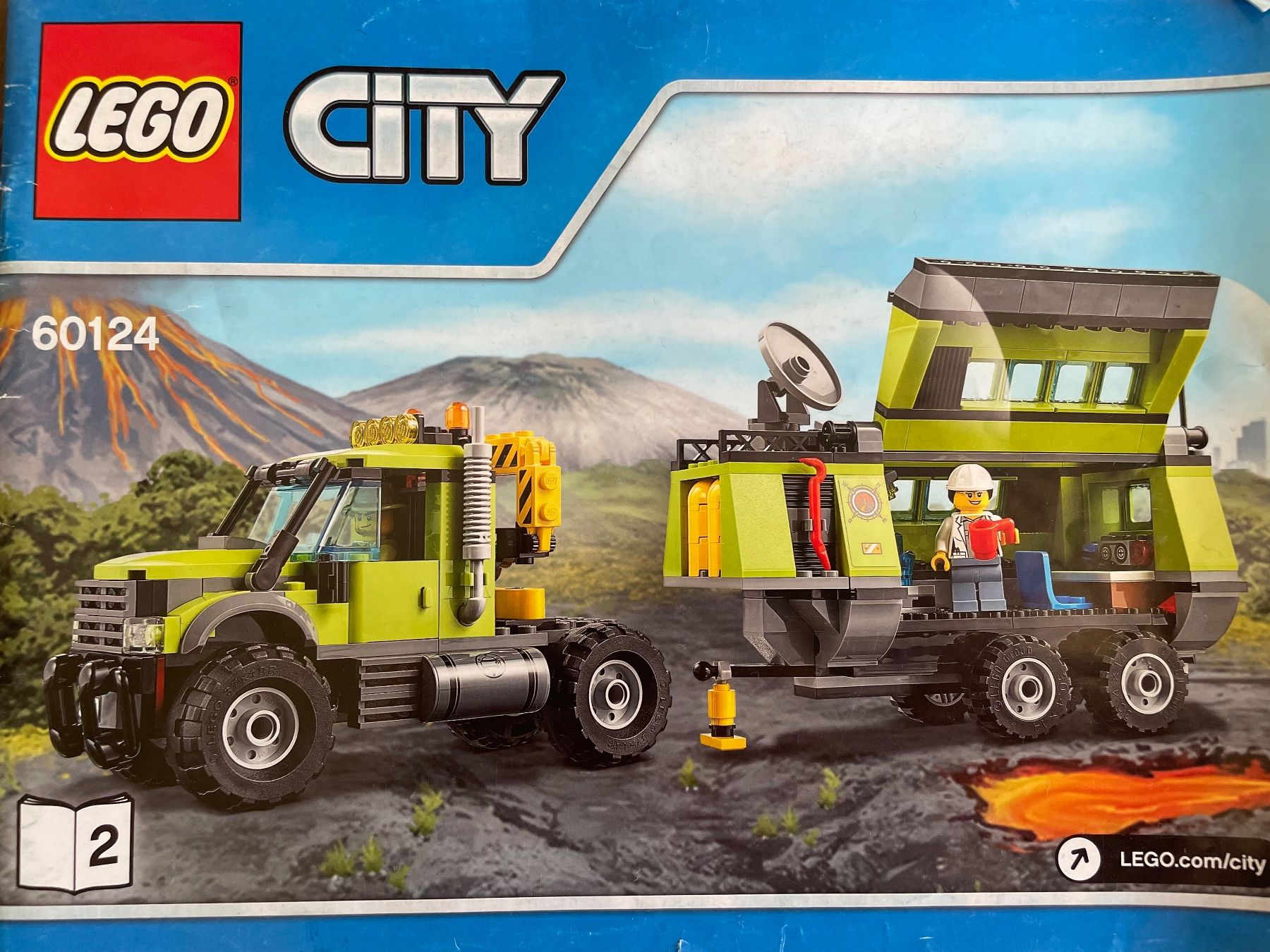 Lego Baukästen: Lego 60124 La base d'exploration du volcan – Gebraucht aus Satigny von gislerl 6