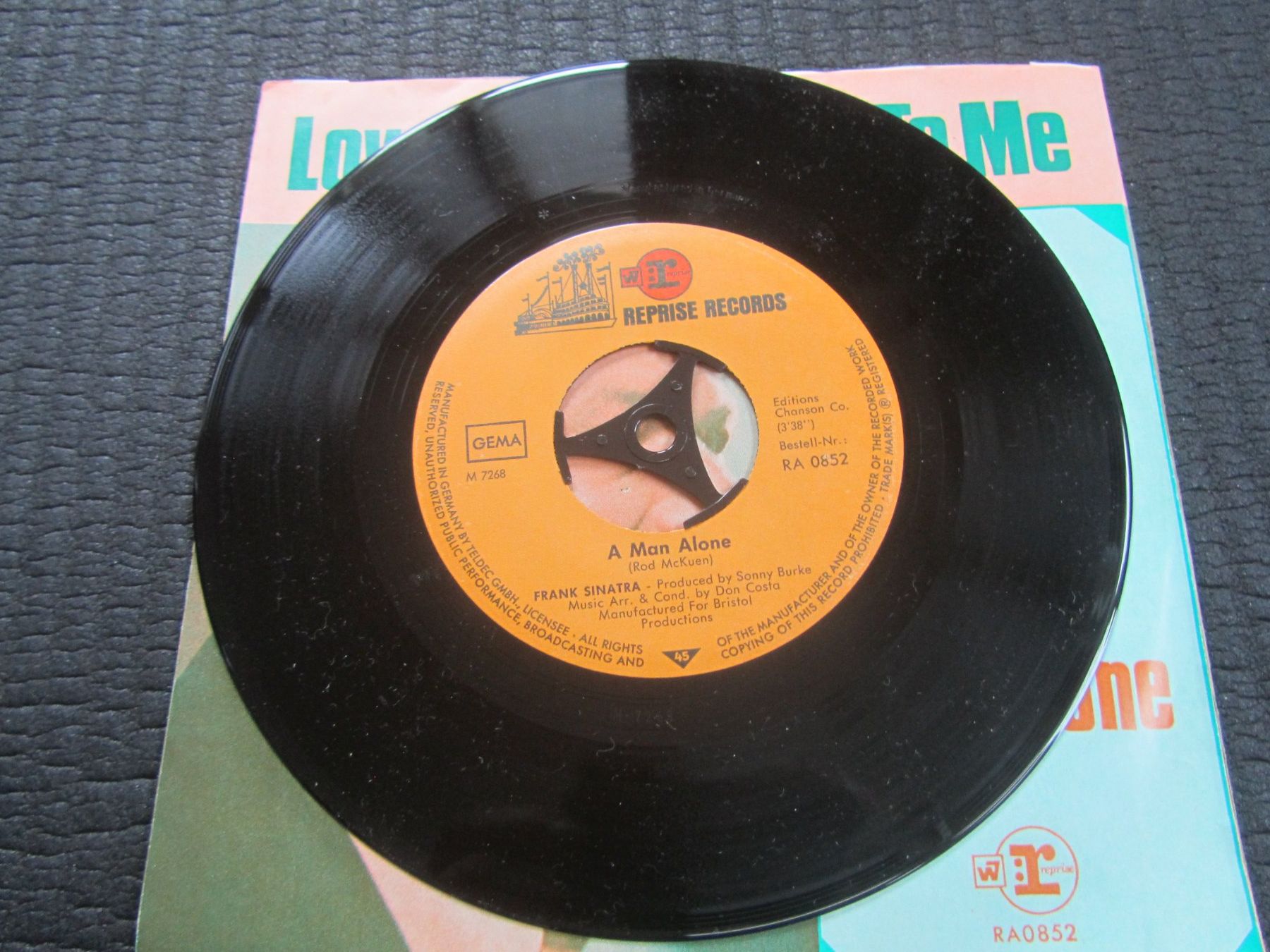 Dischi in vinile: Frank Sinatra - Love's Been Good To Me                  /cbl – Usato da Seengen venduto da mikelele 2