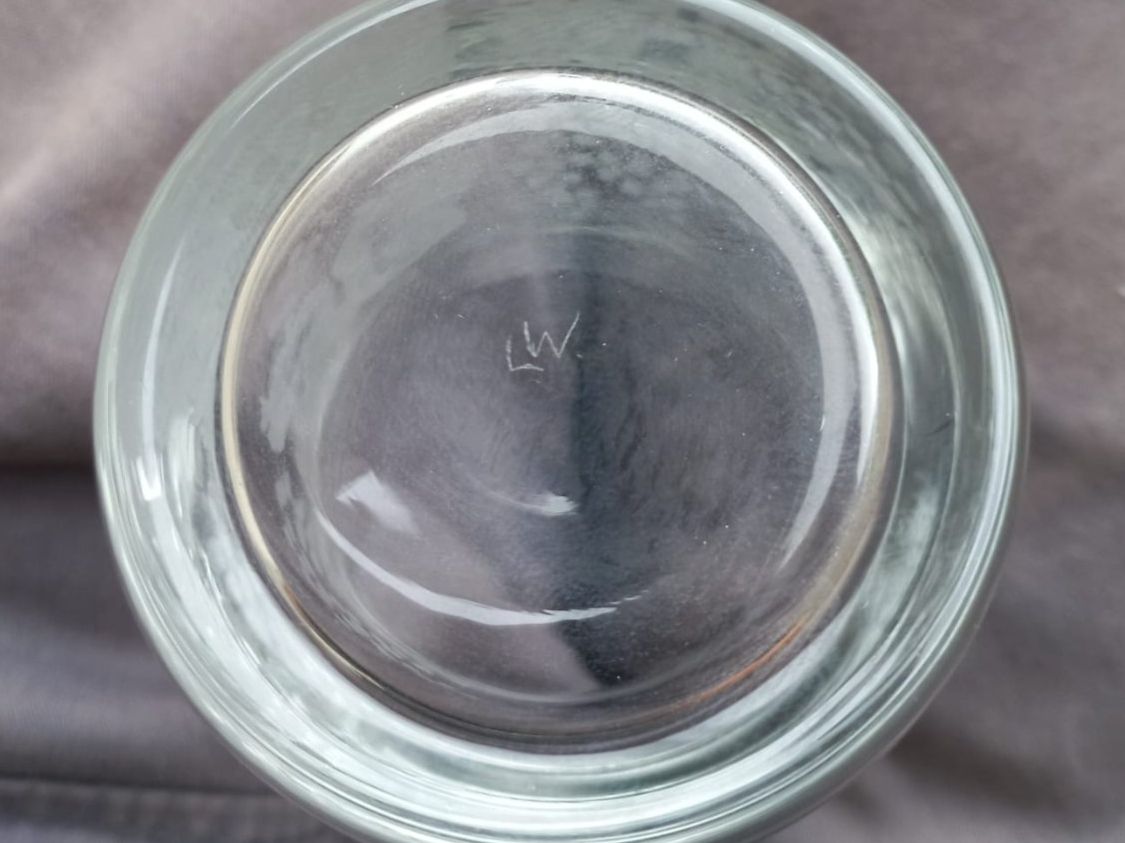 Bicchieri: Becherglas Liselotte Walz Eulenpaar – Usato da Burgdorf venduto da glasrabe01 2