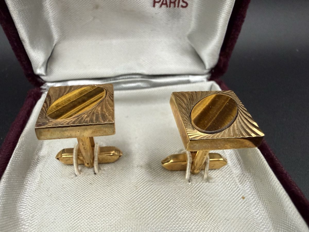 Manschettenknöpfe: Elegante Manschettenknöpfe Jacques Heim Paris – Gebraucht aus Lamone von LaCantinaMagica 3