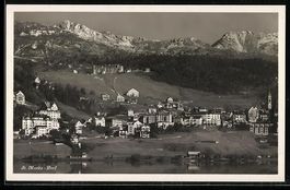 St. Moritz-Dorf, Teilansicht mit Hotel