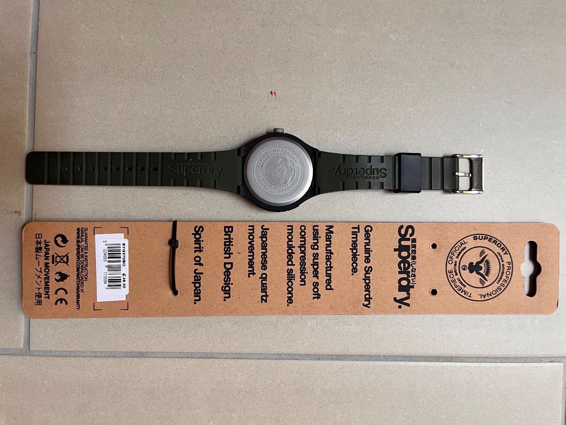 Superdry Orologi: Orologio Superdry uomo nuovo – Nuovo (secondo la descrizione) da Bassins venduto da mar_m22f 2