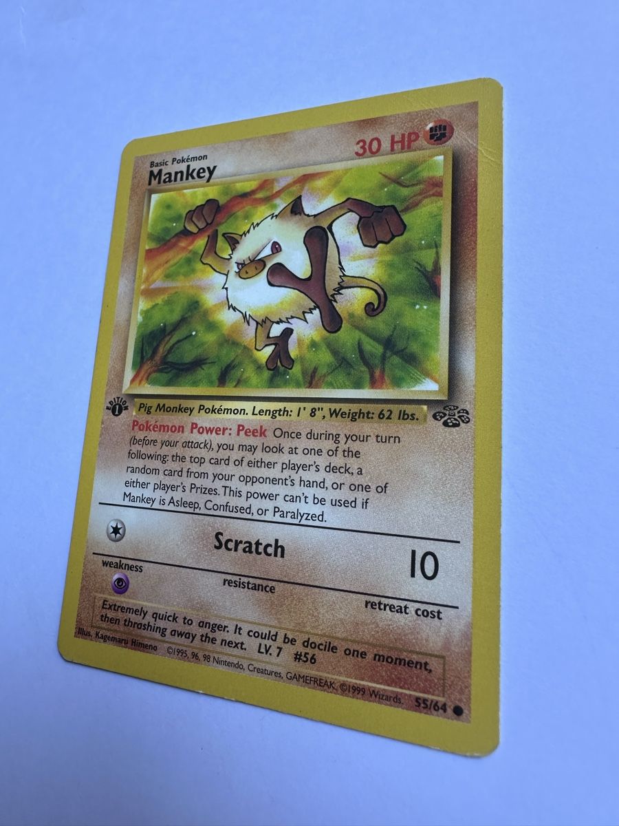 Mankey #55 - 1st Edition Jungle Ab 1.- CHF (Gebraucht) in Bern für CHF ...