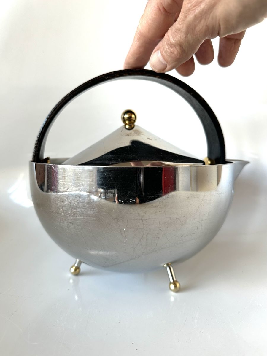 Bodum Teekannen: Vintage Teaball Teekanne Postmodern Memphis 80er – Gebraucht aus Frauenfeld von Jalwin 6