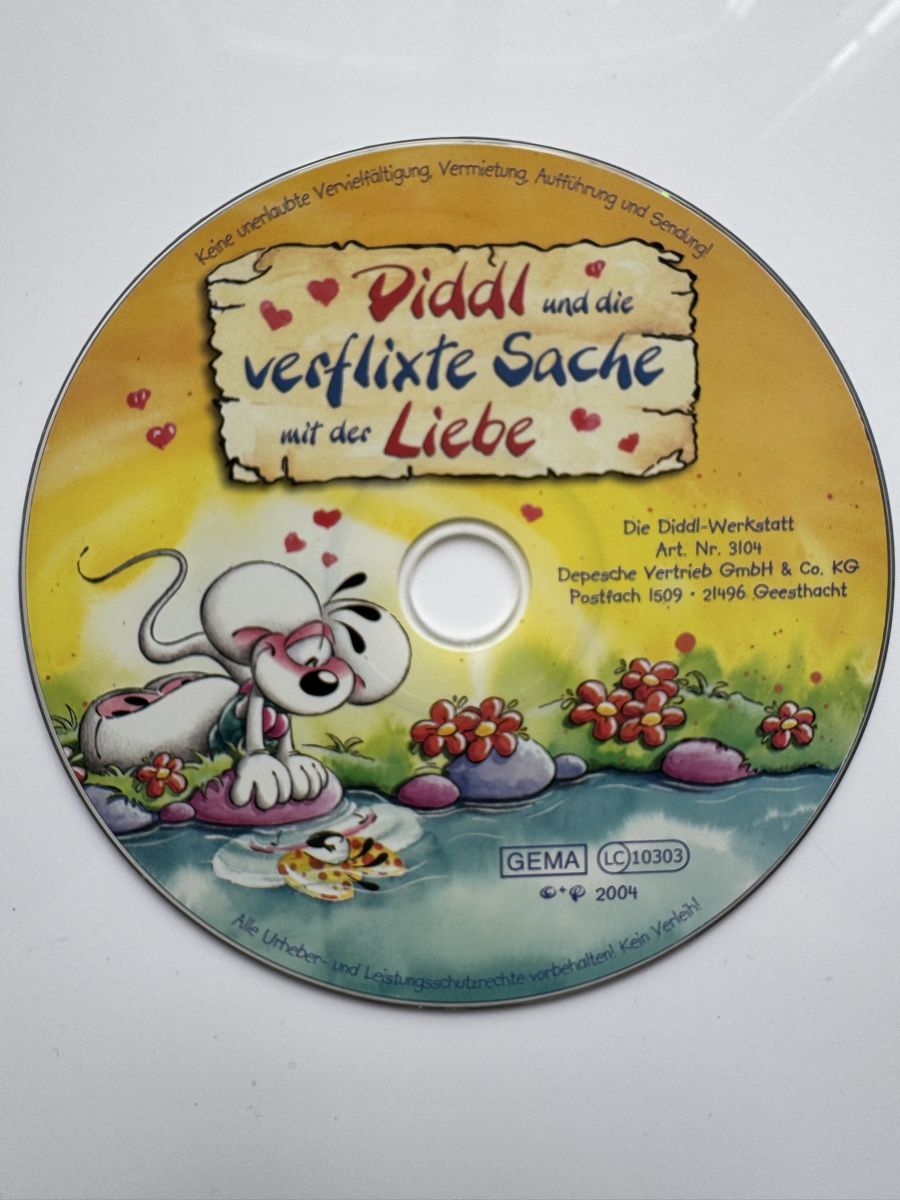 CD: Diddl CD - Die verflixt Sache mit der Liebe (2004) – Nuovo (secondo la descrizione) da Wohlen AG venduto da Thalheim12 3